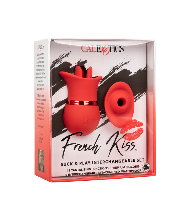 CalExotics French Kiss Suck & Play Interchangeable Set