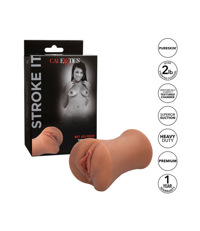 CalExotics Stroke It Wet Ass Pussy