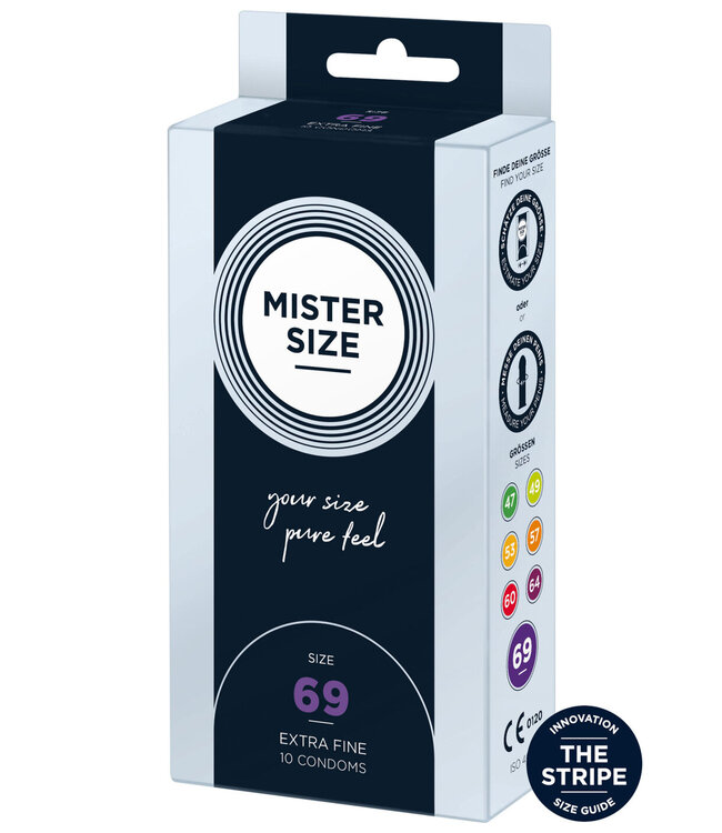Mister Size 69mm Condoms 10pcs