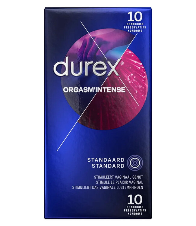 Durex NL / FR Orgasm Intense 6x 10pcs