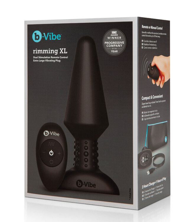 B-Vibe Rimming Plug XL