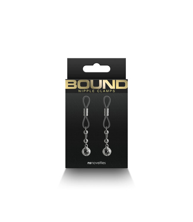 NS Novelties Bound Nipple Clamps D1
