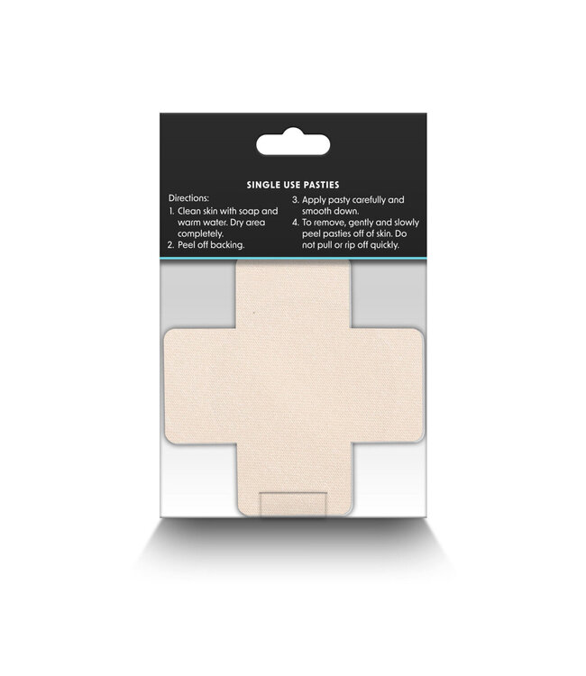 NS Novelties Pretty Pasties Cross I Assorted 4 Pair