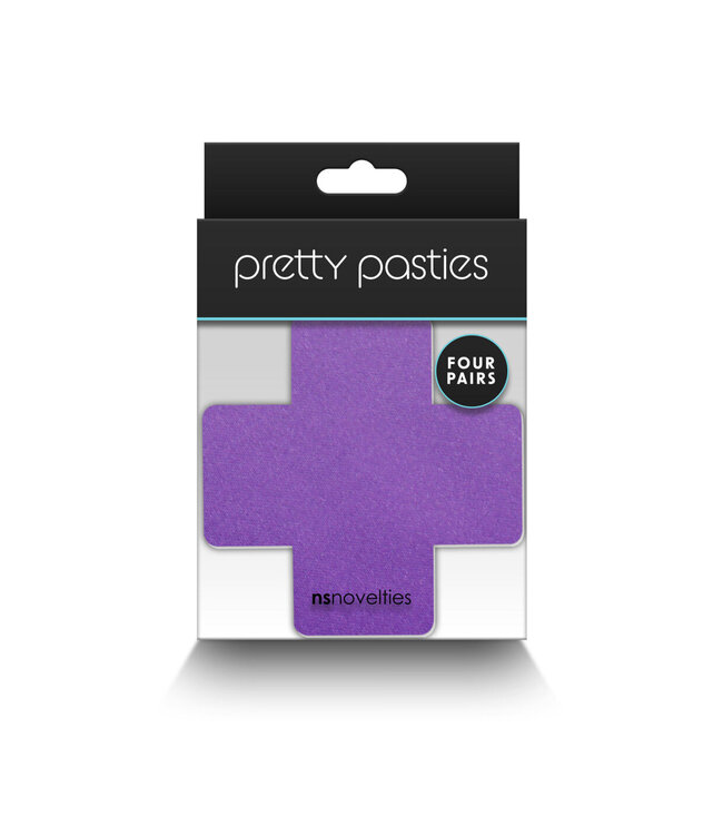 NS Novelties Pretty Pasties Cross I Assorted 4 Pair