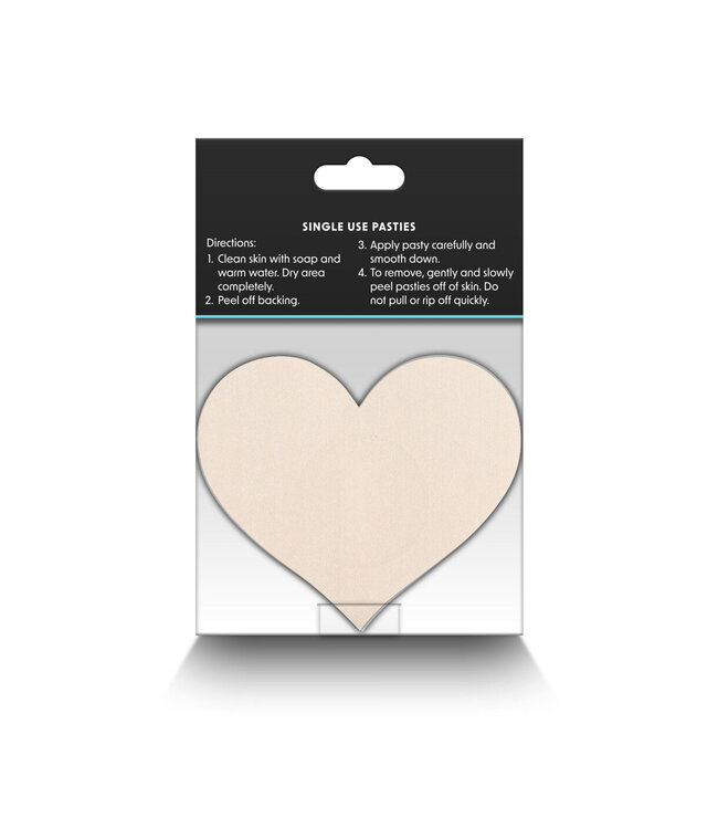 NS Novelties Pretty Pasties Heart I Assorted 4 Pair