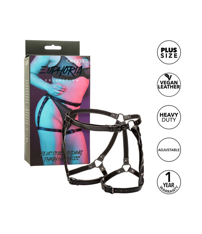 CalExotics Euphoria Collection Plus Size Riding Thigh Harness
