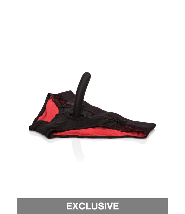 CalExotics Scandal Pegging Panty Set S/M