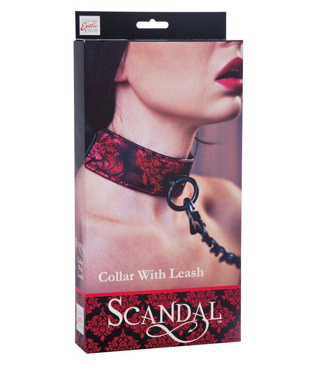 CalExotics Scandal Collar with Leash