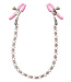 CalExotics Nipple Play Crystal Chain Nipple Clamps