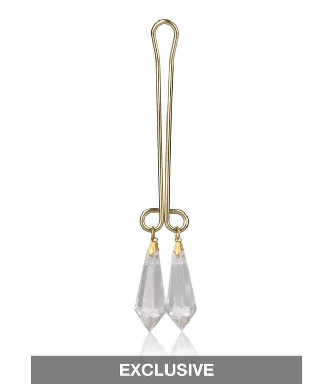 CalExotics Intimate Play Crystal Clitoral Jewelry