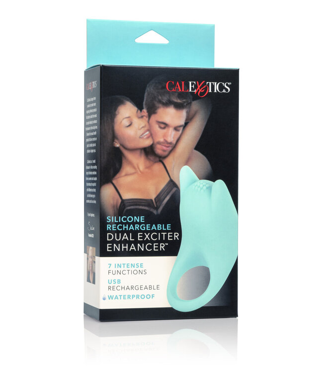 CalExotics Silicone Rechargeable Dual Exciter Enhancer
