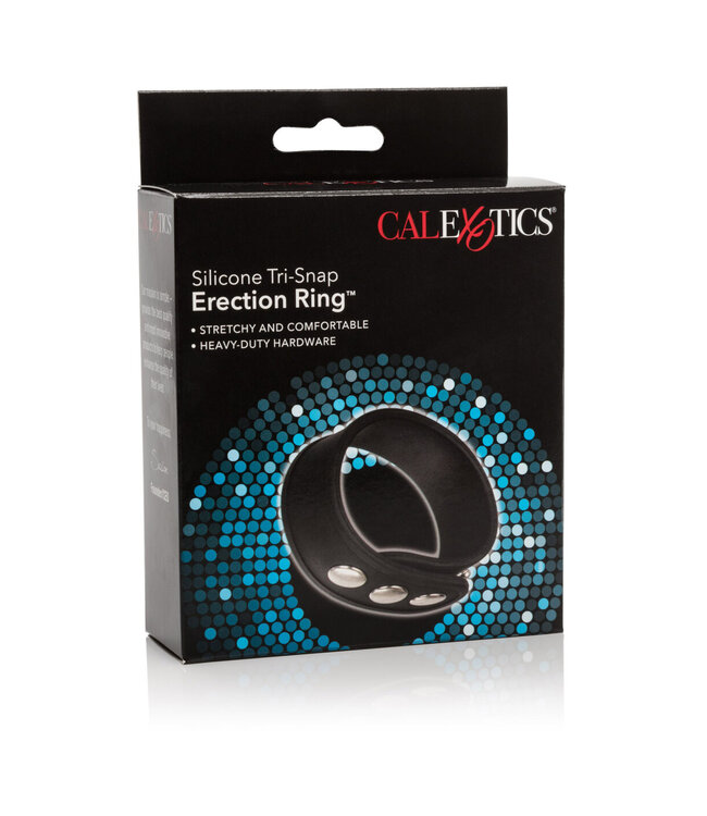 CalExotics Silicone Tri-Snap Erection Ring