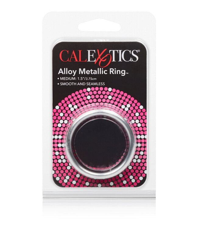 CalExotics Alloy Metallic Ring - Medium