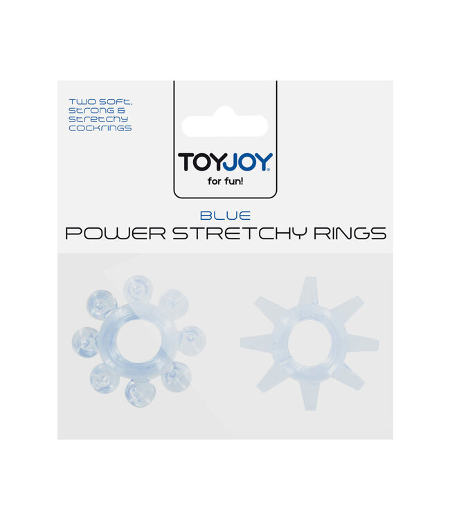 ToyJoy Manpower Power Stretchy Rings 2pcs