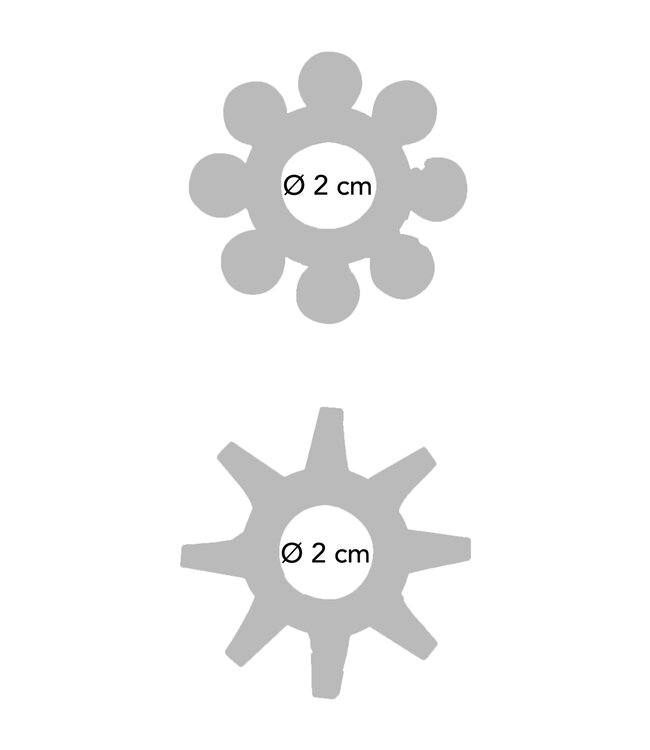 ToyJoy Manpower Power Stretchy Rings 2pcs