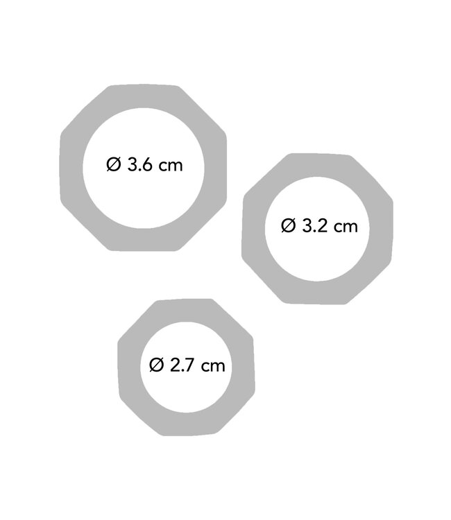 ToyJoy Manpower Power Halo C-Ring Set