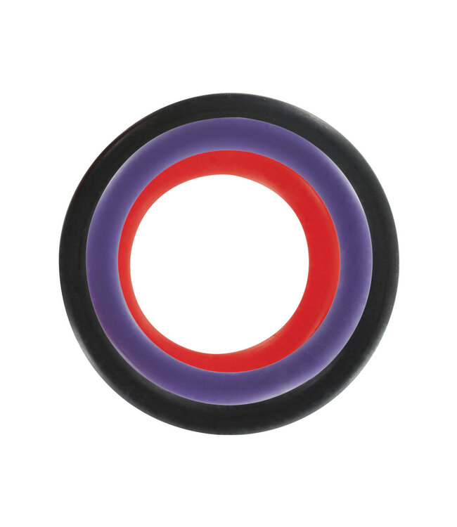 ToyJoy Basics Triple Rings Multicolor 3pcs