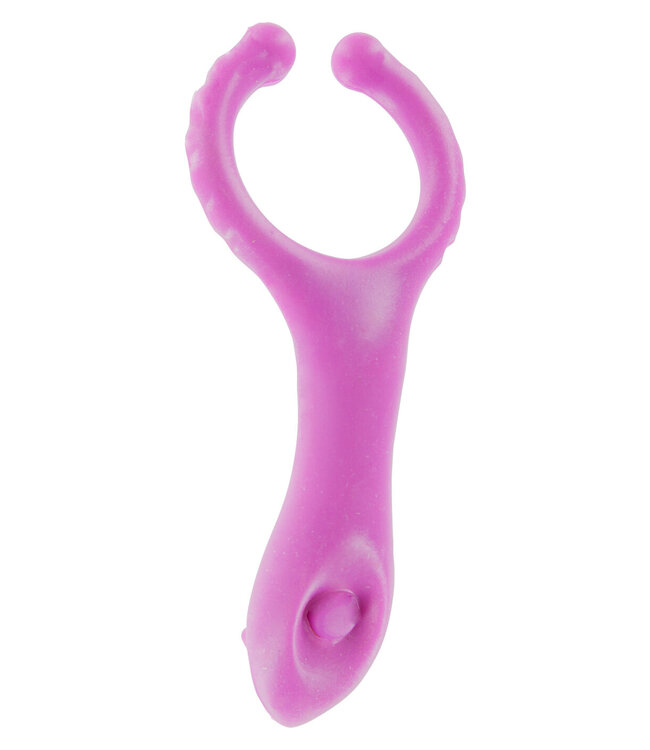 ToyJoy Basics Vibrating Clit-Stim C-Ring