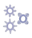 ToyJoy Basics Tickle C-Rings