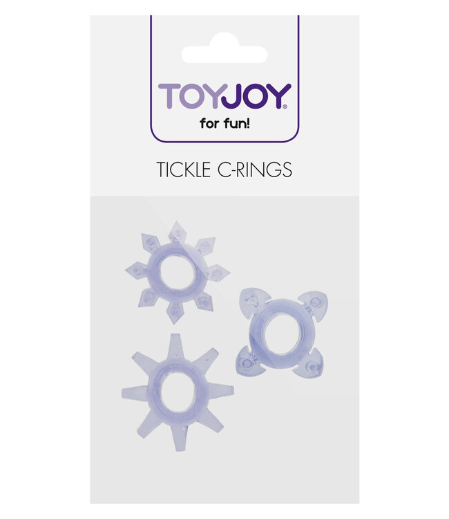 ToyJoy Basics Tickle C-Rings