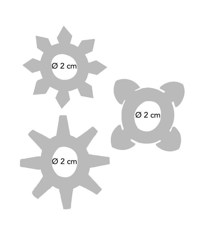 ToyJoy Basics Tickle C-Rings