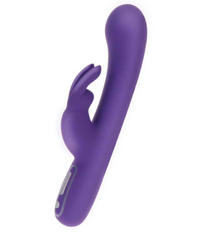 Pretty Love - Lamar - Rabbit Vibrator met Digitaal LED Display - Donkerblauw