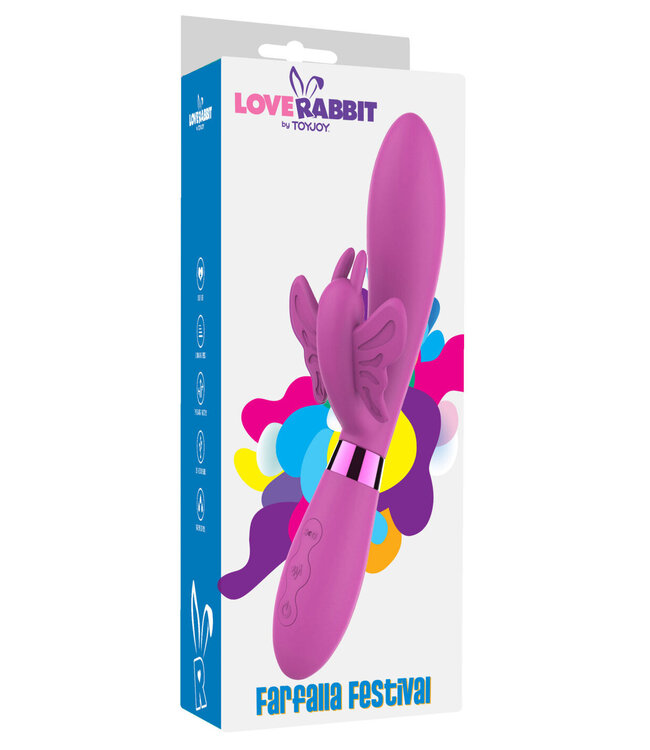 ToyJoy Love Rabbit Farfalla Festival Vibrator