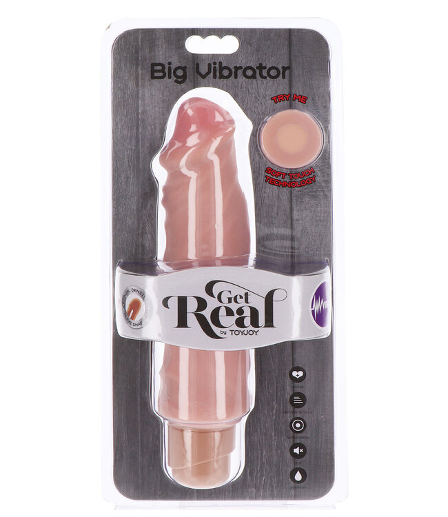 ToyJoy Get Real Dual Density 23 cm Vibrator