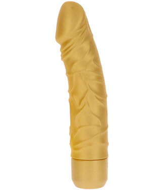 ToyJoy Get Real Gold Dicker Original Vibrator 20 cm