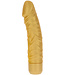 ToyJoy Get Real Gold Dicker Original Vibrator 20 cm