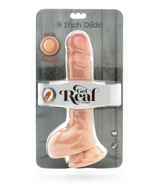ToyJoy Get Real Dual Density 23 cm Dildo