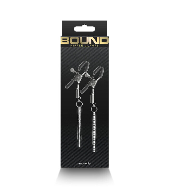 NS Novelties Bound Nipple Clamps D3
