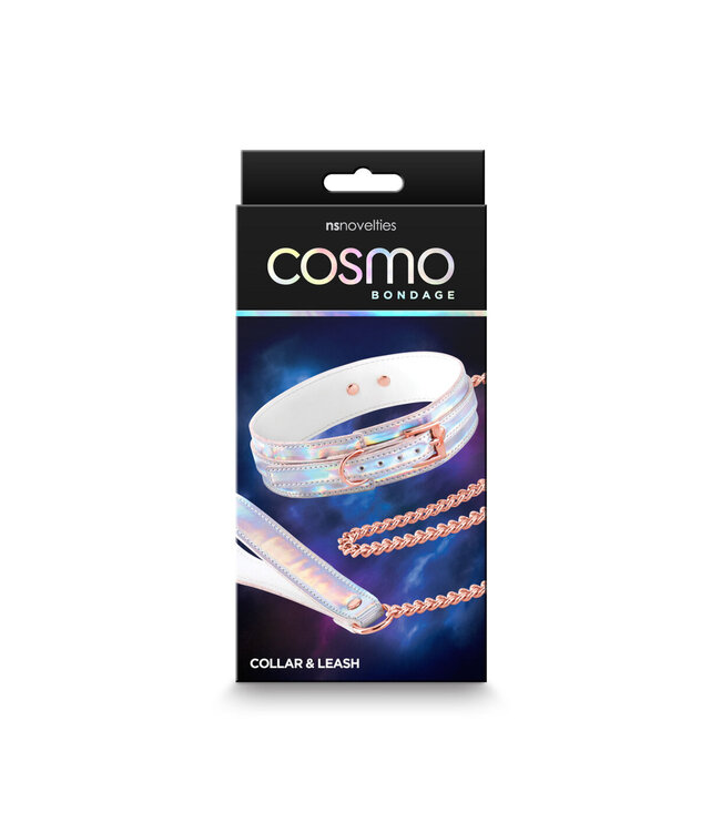 NS Novelties Cosmo Bondage Collar & Leash