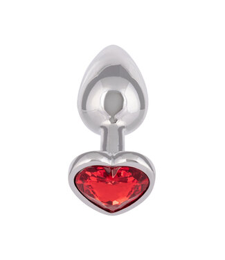 CalExotics Jewel Small Ruby Heart Plug