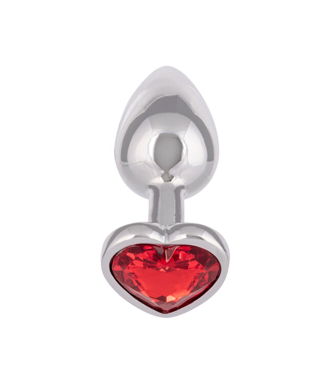 CalExotics Jewel Small Ruby Heart Plug