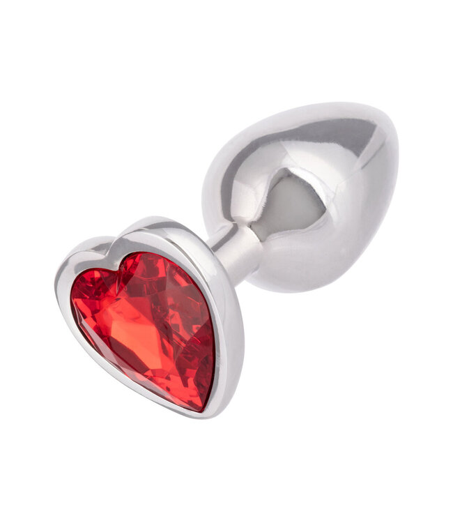 CalExotics Jewel Small Ruby Heart Plug
