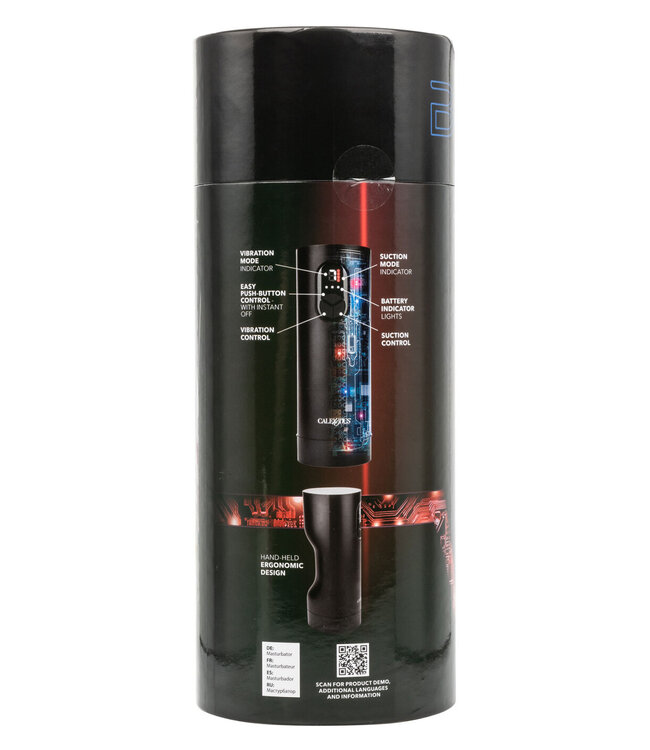 CalExotics Bionic Vibro Stroker with Oscillation and Suction