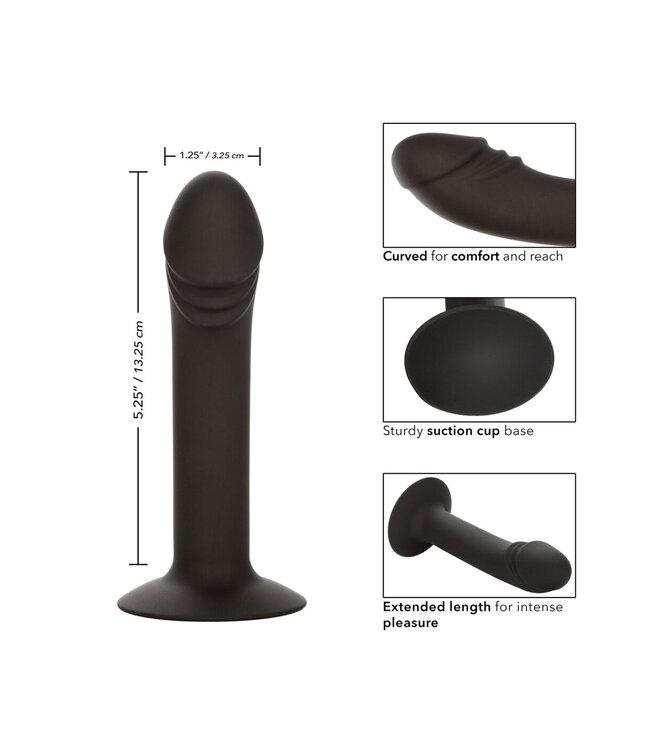 CalExotics Silicone Curved Anal Stud