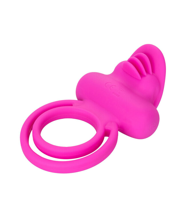 CalExotics Silicone Rechargeable Dual Clit Flicker Enhancer