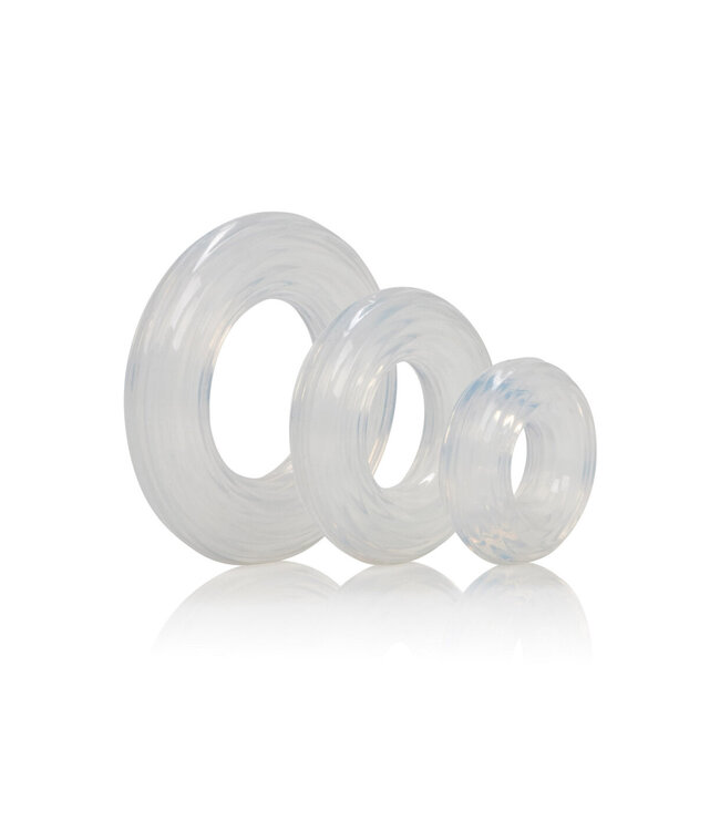 CalExotics Premium Silicone Ring Set