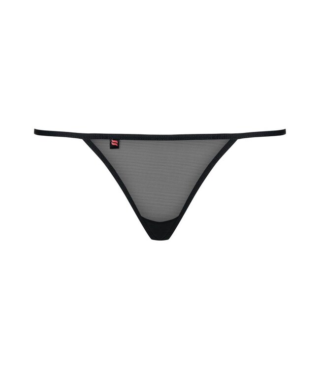 Obsessive Luiza Thong Zwart S/M