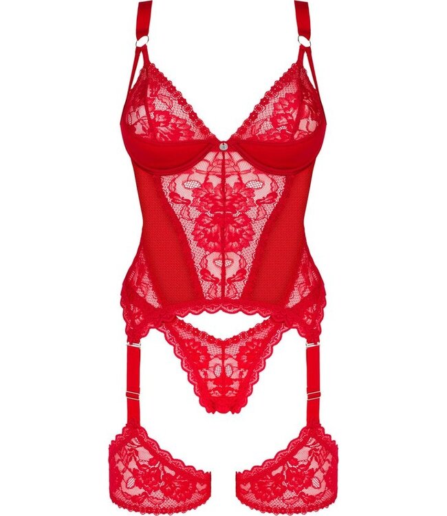 BELOVYA CORSET Rood XS/S