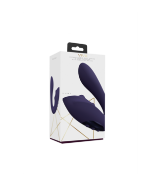 VIVE by Shots Yuki - Dual Motor G-Spot Vibrator with Massaging Beads - Purple