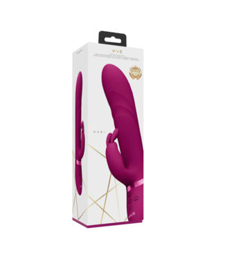 VIVE by Shots Nari - Vibrating and Rotating Beads, G-Spot Rabbit - Pink