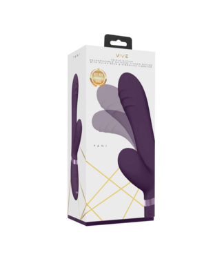 VIVE by Shots Tani - Finger Motion with Pulse-Wave Vibrator - Purple