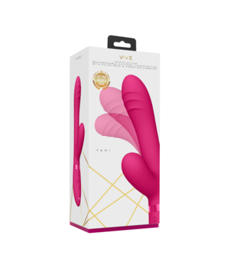 VIVE by Shots Tani - Finger Motion with Pulse-Wave Vibrator - Pink