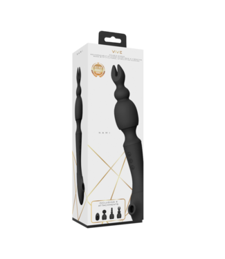 VIVE by Shots Nami - Pulse Wave  Vibrating Wand - Black