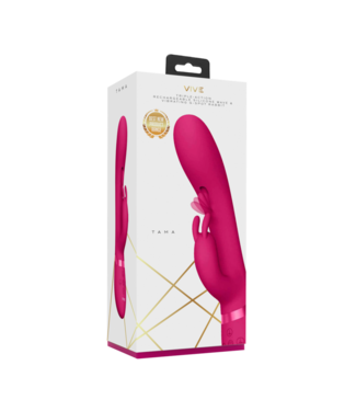 VIVE by Shots Tama - Wave  Vibrating G-Spot Rabbit - Pink