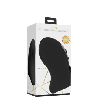VIVE by Shots Hana - Pulse Wave Finger Vibrator - Black