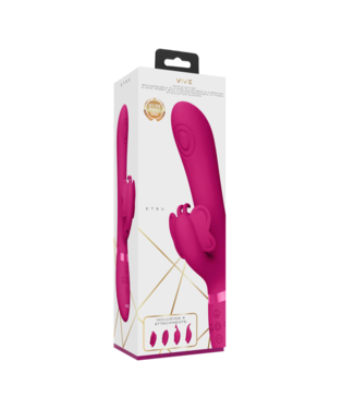 VIVE by Shots Etsu - Pulse Wave G-Spot Rabbit  Clitoral Stimulator - Pink
